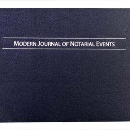 Modern Notary Journal (Soft Cover)