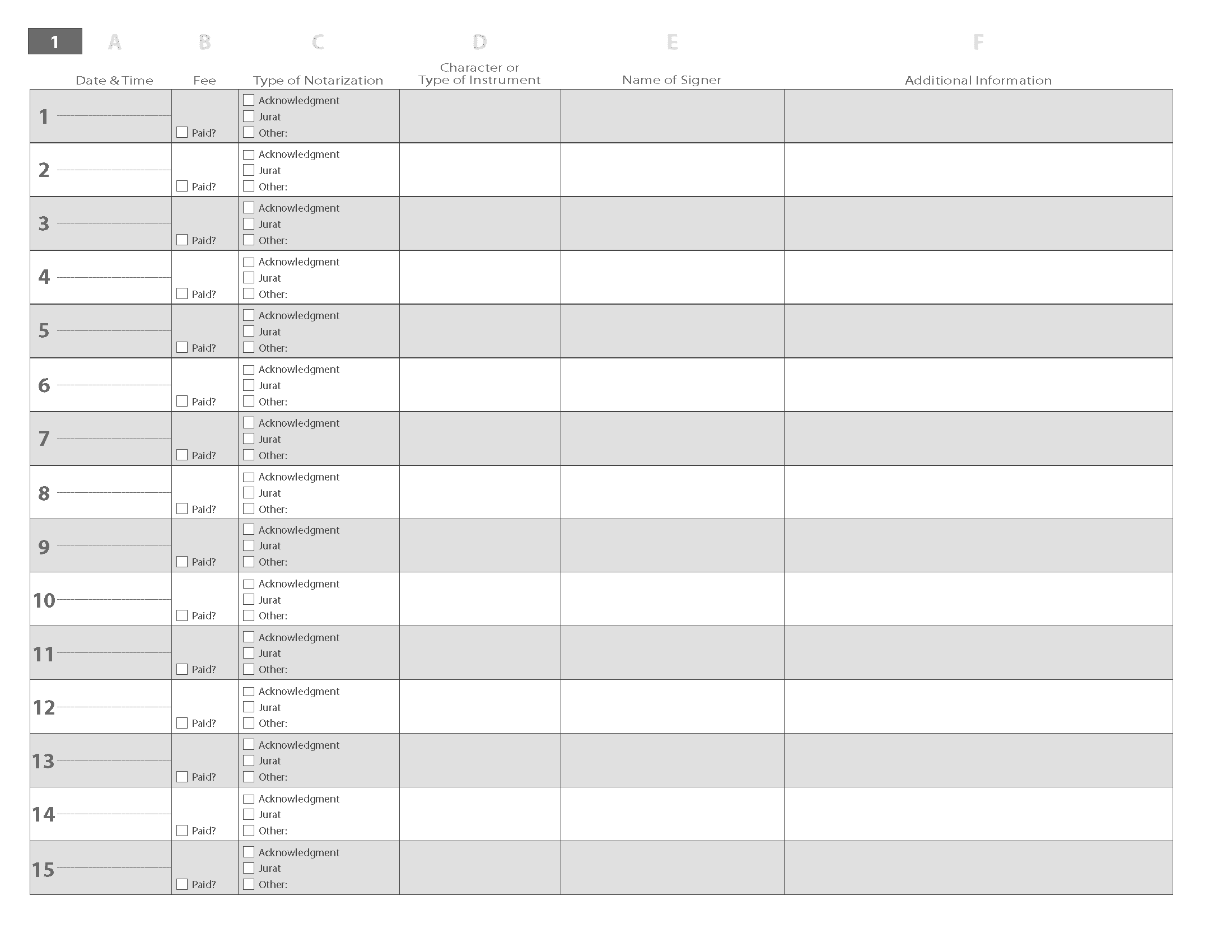 Log Book Sample Pdf