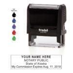 Alaska Notary Stamp – Trodat 4913 Black