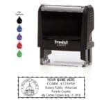 Arkansas Notary Stamp – Trodat 4913 Black