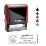 Arkansas Notary Stamp – Trodat 4913 Flame Red