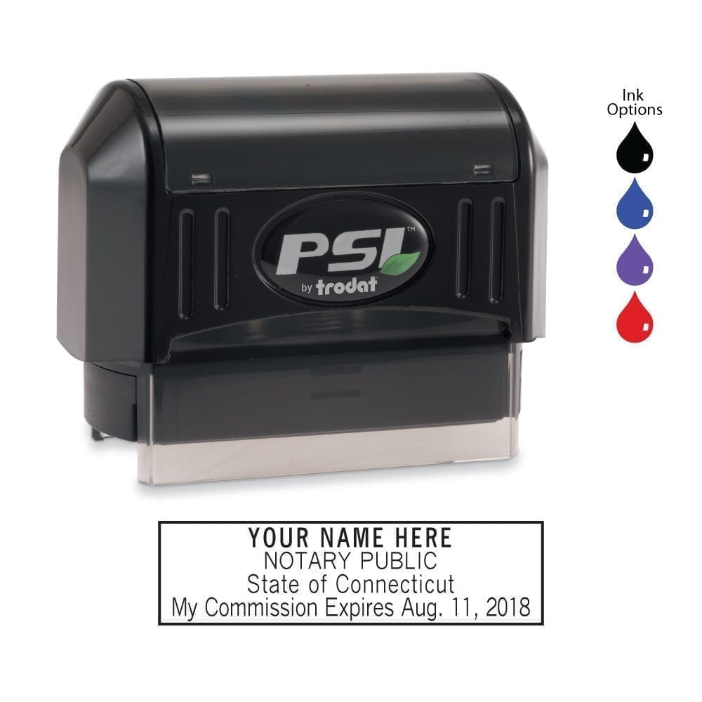 Connecticut Notary Stamp - PSI 2264