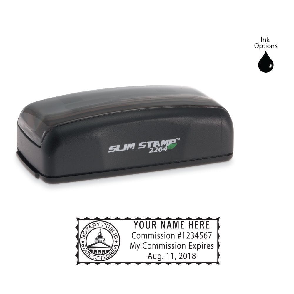 Florida Notary Stamp - PSI 2264 Slim