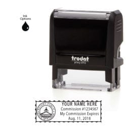 Florida Notary Stamp - Trodat 4913 Black