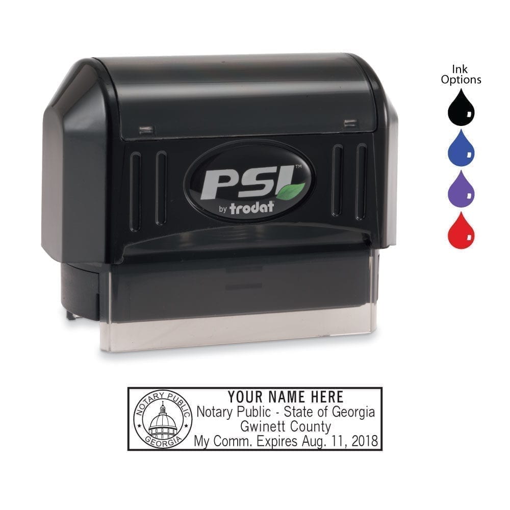 Georgia Notary Stamp - PSI 2264