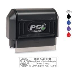 Georgia Notary Stamp - PSI 2264