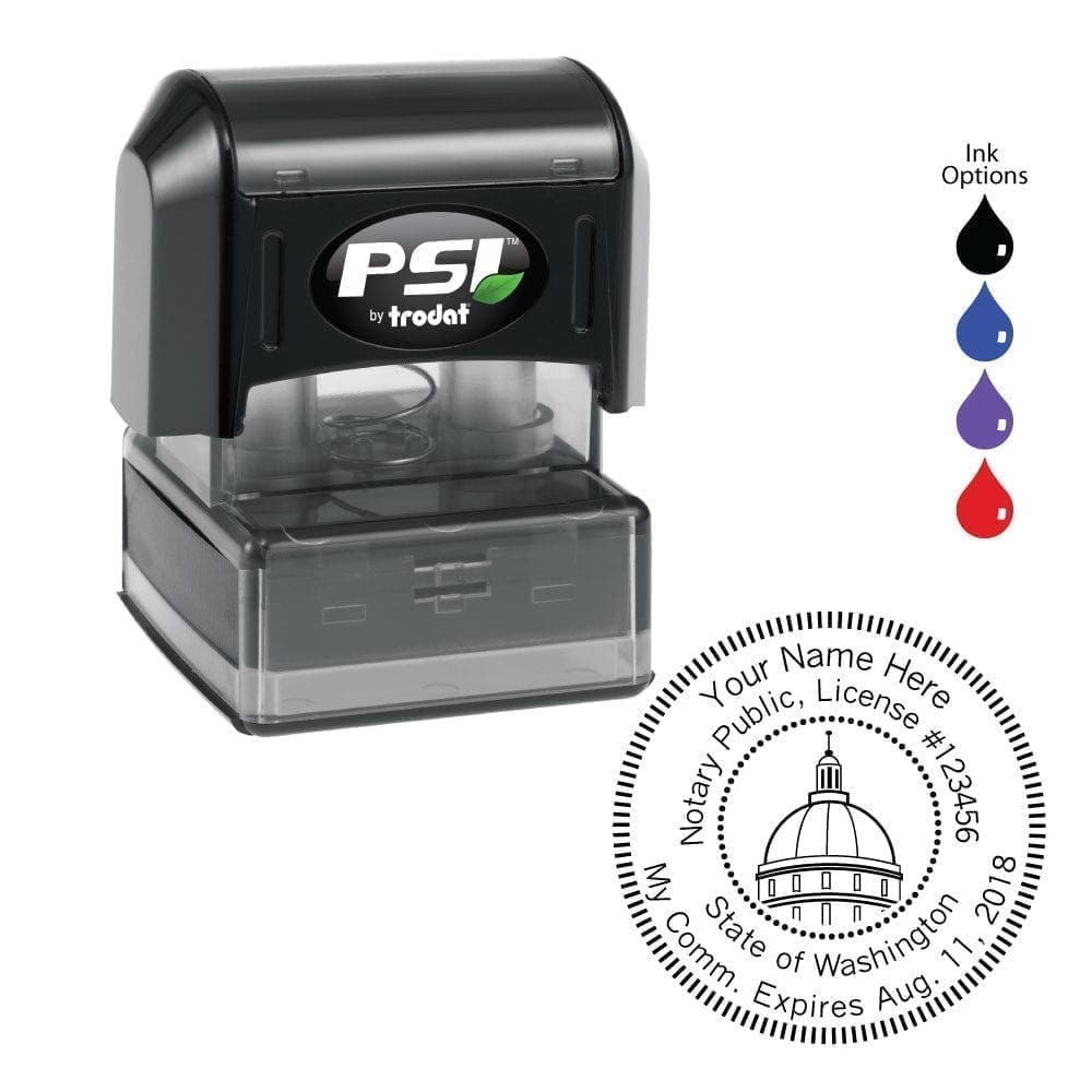 Washington Notary Stamp - PSI 4141