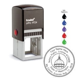 Washington Notary Stamp - Trodat 4924