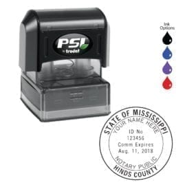 Mississippi Notary Stamp - PSI 4141