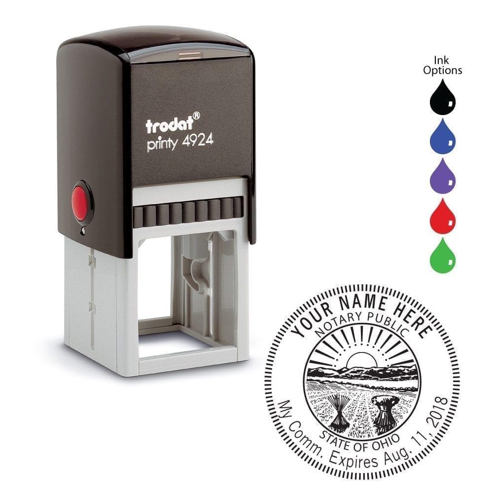 Ohio Notary Stamp - Trodat 4924