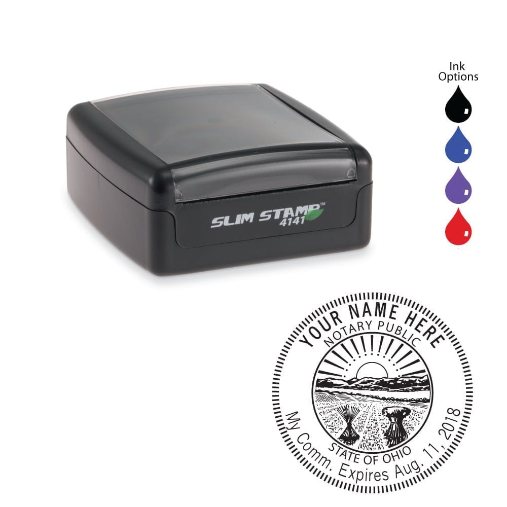 Ohio Notary Stamp Order Online Fast Shipping