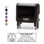 Oklahoma Notary Stamp – Trodat 4913 Black