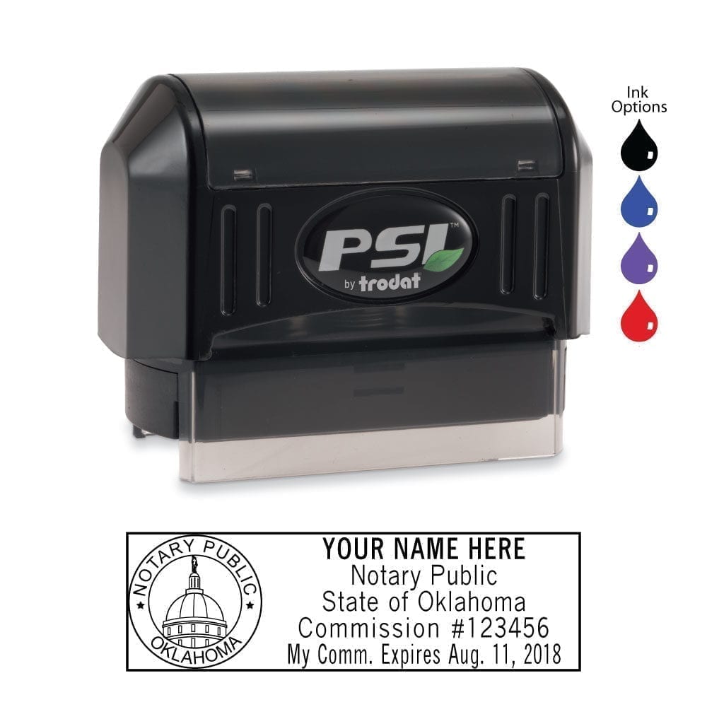 Oklahoma Notary Stamp - PSI 2264