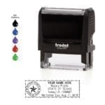 Texas Notary Stamp – Trodat 4913 Black