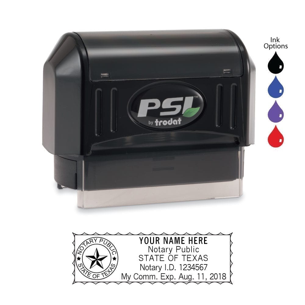 Texas Notary Stamp - PSI 2264
