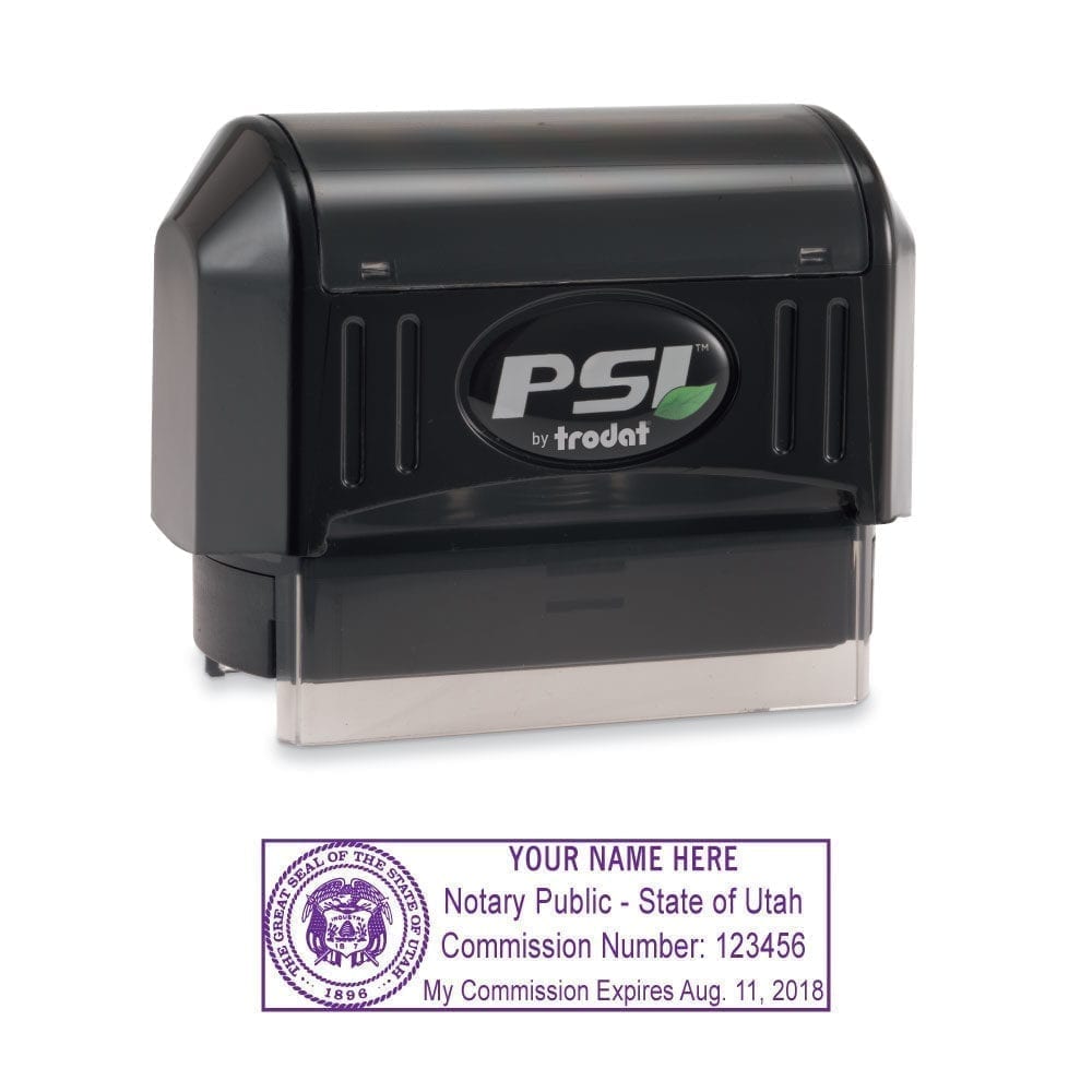 Custom Utah Notary Stamp »