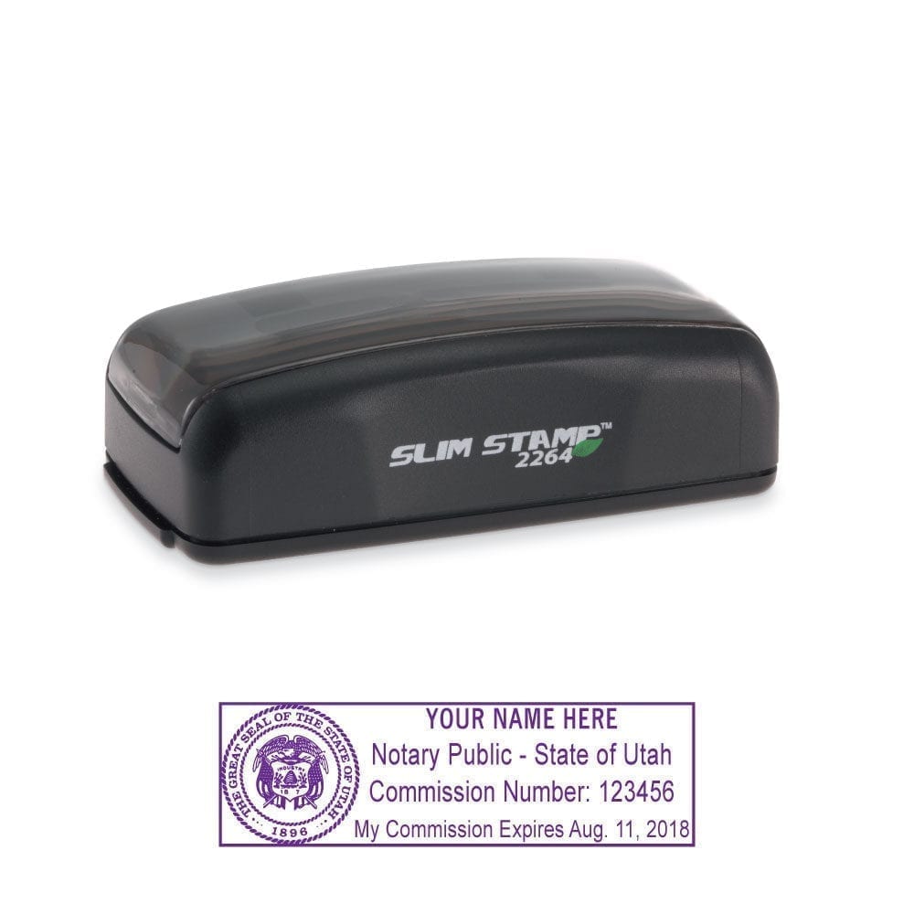 Custom Utah Notary Stamp Notary