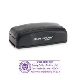 Utah Notary Stamp - PSI 2264 Slim