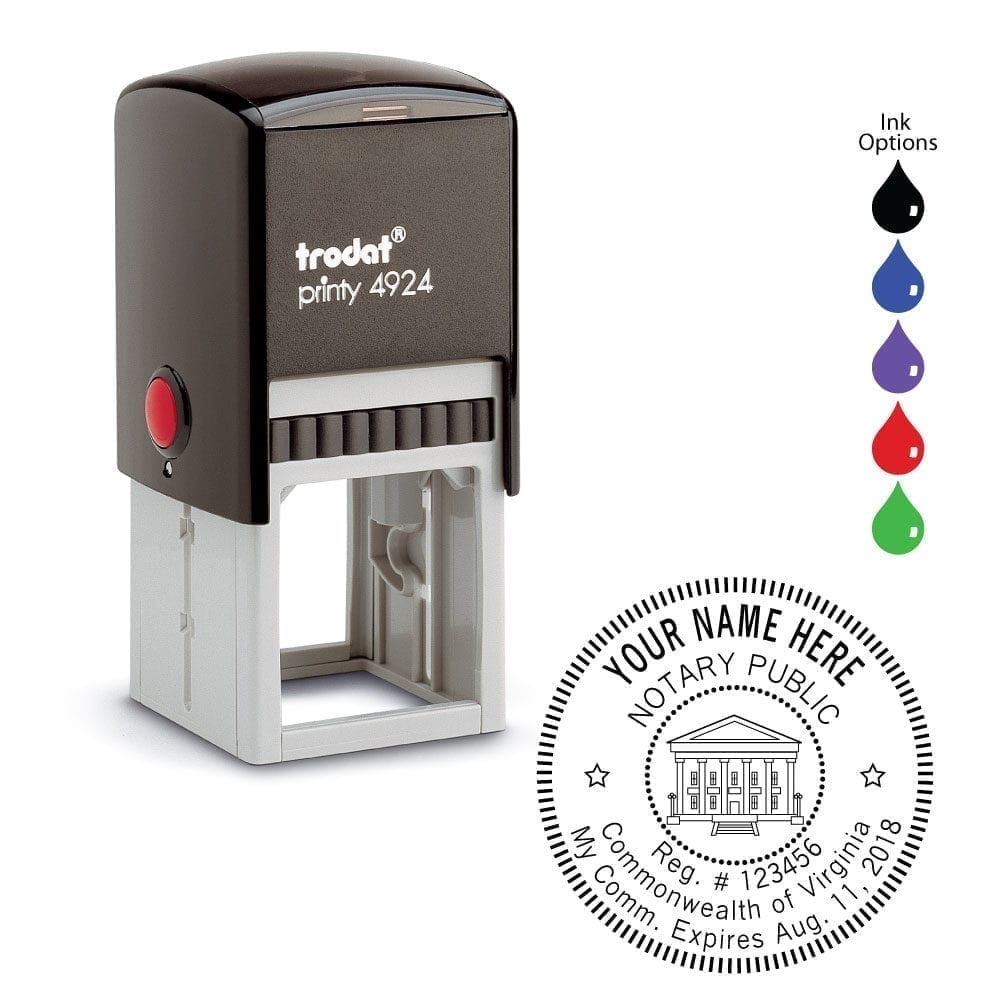 Virginia Notary Stamp - Trodat 4924