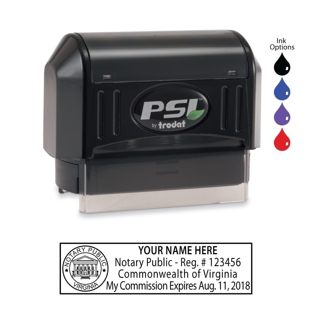 Virginia Notary Stamp - PSI 2264