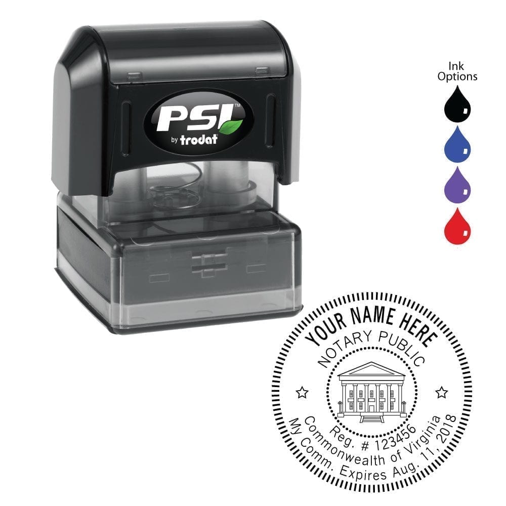 Virginia Notary Stamp - PSI 4141