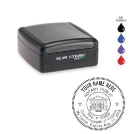 Virginia Notary Stamp - PSI 4141 Slim