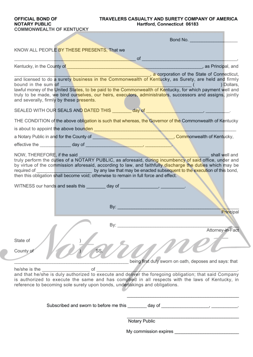 kentucky notary bond