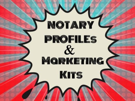 Notary Profiles and Marketing Kits