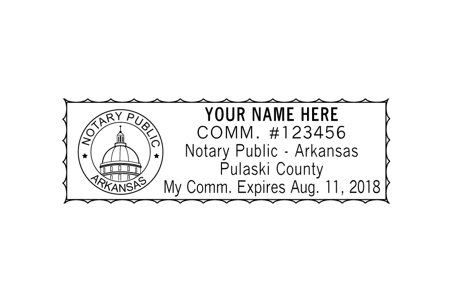 arkansas notary stamp