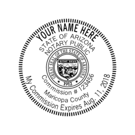 arizona notary seal