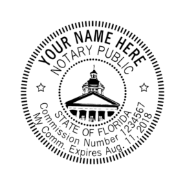 florida notary seal