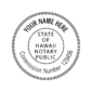 hawaii notary stamp
