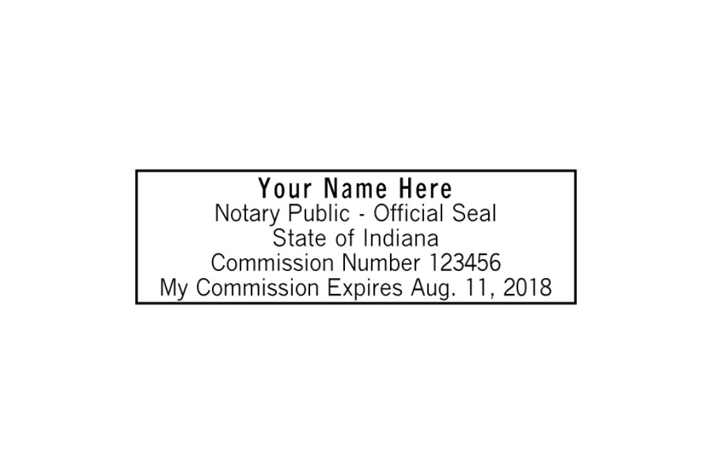 Indiana Notary Supplies Package » Notary.net