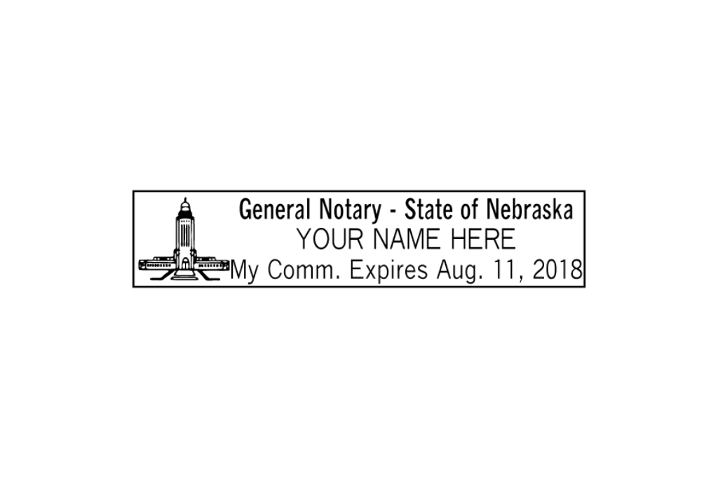 nebraska notary stamp