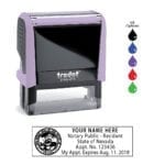 Nevada Notary Stamp – Trodat 4913 – Lilac