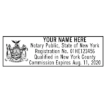 new york notary stamp