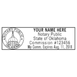 oklahoma notary stamp