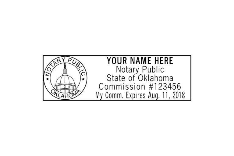 Oklahoma Notary Stamp »