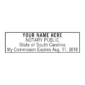 south carolina notary stamp