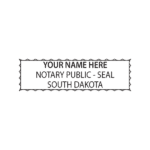 south dakota notary stamp