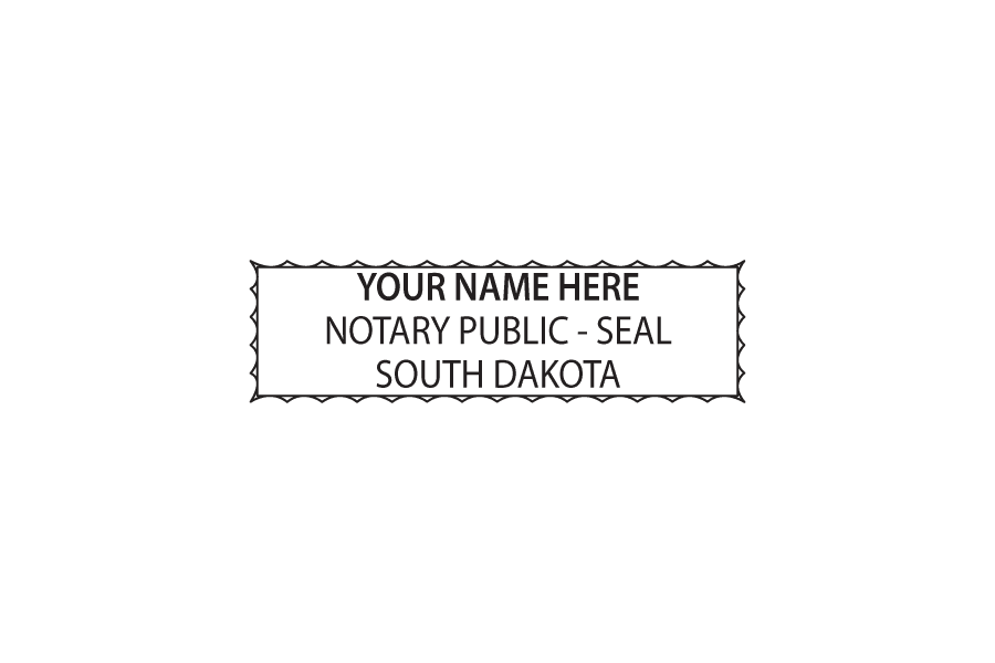 south dakota notary stamp