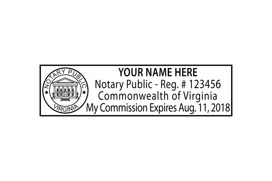 virginia notary stamp