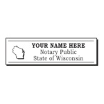 wisconsin notary stamp