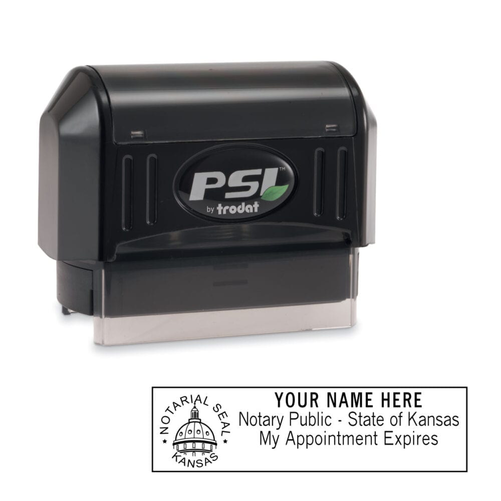 Kansas Notary Stamp - PSI 2264