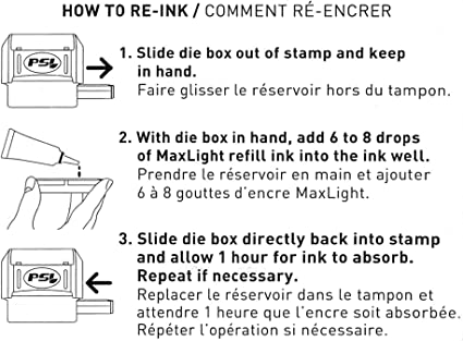 how to refill psi 2264 ink
