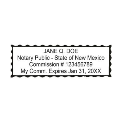 New Mexico Notary Stamp » Notary.net