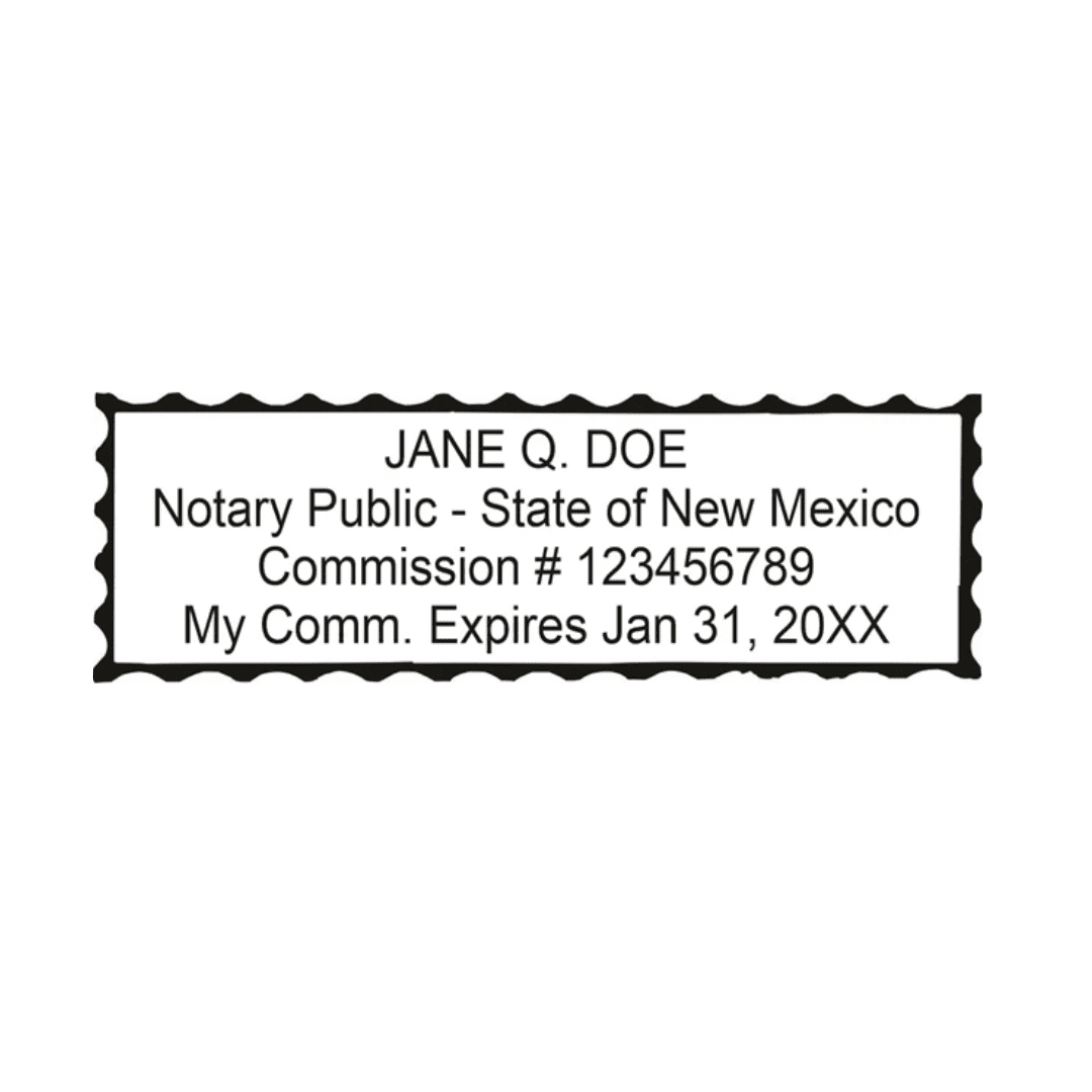 new mexico notary stamp