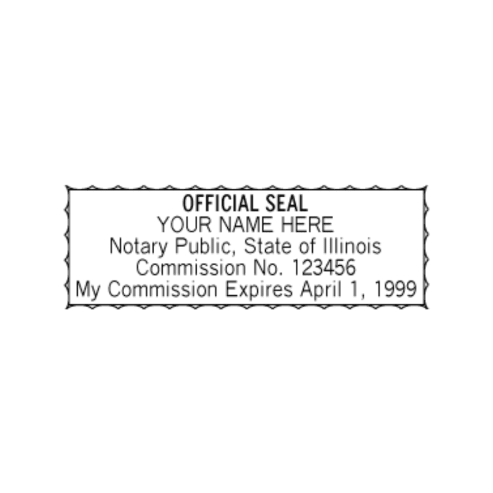 Illinois Notary Stamp Notary